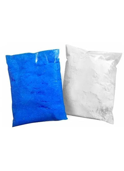 Calda Bordalesa 1 kg de Sulfato de Cobre e 1 kg de Cal Virgem - 100 Litros