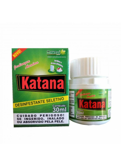 Herbicida Katana - SELETIVO para GRAMAS ESMERALDA e GRAMA BERMUDA - 30 ml