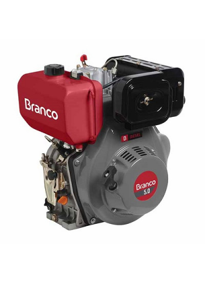 Motor a Diesel 5.0 HP Partida Manual BD 5.0 - BRANCO