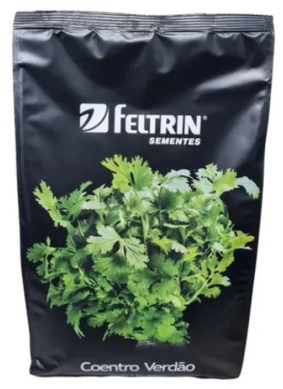 Sementes de Coentro Verdão SF 177 - Embalagem 500 g - Feltrin