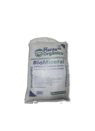 Super GESSO Biomineral Corretivo e Fertilizante Mineral Misto - Saco 25 kg