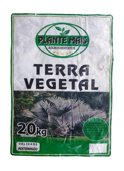 Terra Vegetal Plante Mais - Saco 20 kg