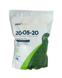 Adubo Maxgreen NPK 20-05-20 - 1kg