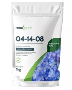 Adubo Maxgreen NPK 04-14-08 - 1kg