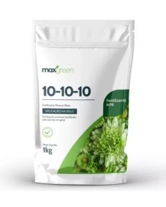 Adubo Maxgreen NPK 10-10-10 - 1kg