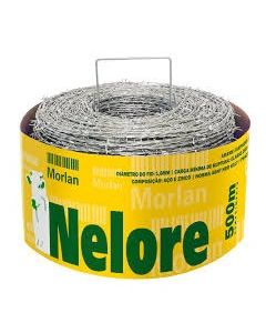 Arame Farpado Rolo 500 metros 1.6 250 kgf Nelore - Morlan