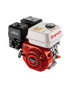 Motor a Gasolina 4 tempos 5.5 HP (Com alerta de óleo) Partida Manual B4T 5.5 - Branco