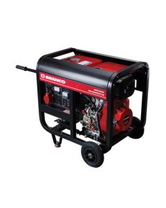 Gerador de Energia a Diesel Mono 5,5 KVA 110/220v Partida Manual BD-6500 - Branco