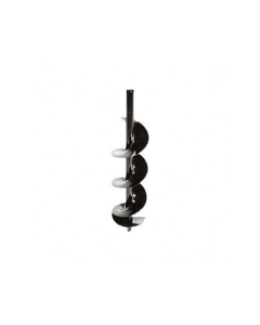 Broca para perfurador de solo 10 cm x 80 cm - Branco