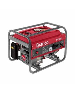 Gerador de Energia a Gasolina Mono 3,5 KVA 110/220v Partida Manual - B4T-3500 - Branco
