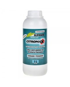 Herbicida Glifosato Citromax - NÃO SELETIVO / MATA TUDO - 1 litro