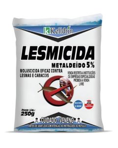 Lesmicida Mata Lesmas e Caracois (Metaldeido 5%) - 1 kg - Insetimax