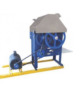 Moenda de cana B-722 TURBO rolos de FERRO, com motor 110V e chave de reversão - Maqtron