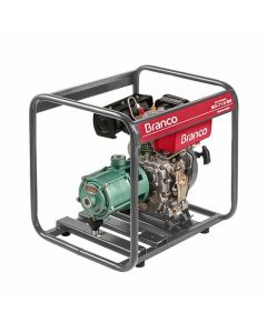 Motobomba a Diesel Multiestágio Partida Manual 1" x 1"  - BD 712 BR - Branco