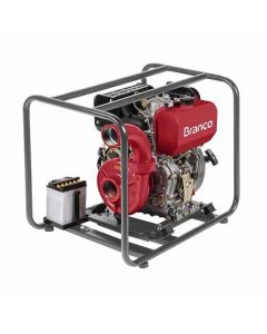 Motobomba a Diesel Centrífuga Partida Elétrica 2 ½ x 2 ½ - BD 815 I - Branco