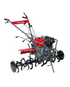 Motocultivador à diesel 10 hp partida elétrica - TRATORITO BTTD 10.0 E - 1500 - 10 CV - Branco