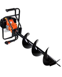 Perfurador de Solo a Gasolina 52 CC 2,5 HP Broca de 15 cm x 80cm - VPS520S - Vulcan