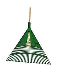 Vassoura ancinho de plástico 30 dentes com cabo VS-7830 - Trapp